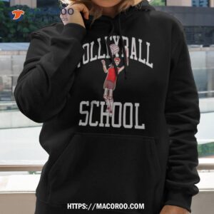 volleyball school nebraska skeleton shirt hoodie 2