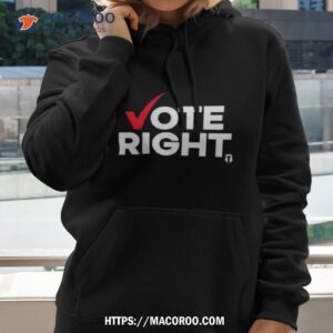 Vote Right The Officer Tatum Logo Design Shirt