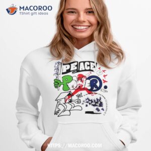 Walker Kessler Wearing Peace Power Shirt