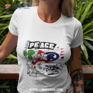 Walker Kessler Wearing Peace Power Shirt