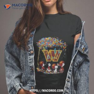 Washington Commanders Autism Nfl Peanut Characters It’s Ok To Be Differenshirt