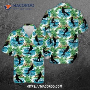 Water Skiing Hawaiian Shirt