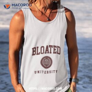 wavey goods co bloated university shirt tank top