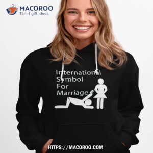 wedding international symbol for marriage shirt hoodie 1