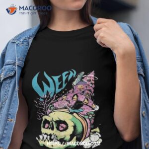 Ween The Collective Merch Shell Skull Shirt