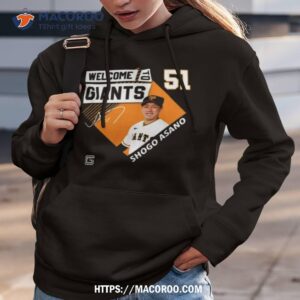 welcome to giants 51 shogo asano signature shirt hoodie 3