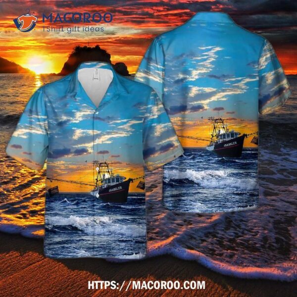West Coast Shrimp Trawler, “wrangler” Hawaiian Shirt