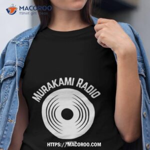 White Anime Haruki Murakami Shirt