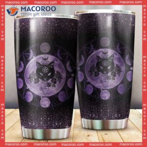 Wiccan Cat Stainless Steel Tumbler
