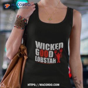 wicked good lobstah lobster shirt tank top 4