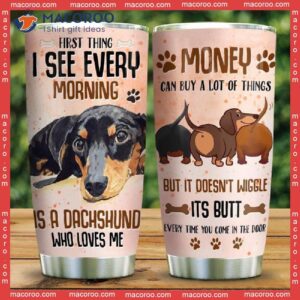 Wiggle Dachshund At Home Stainless Steel Tumbler