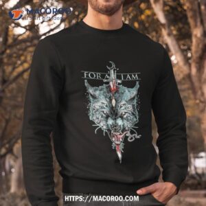 wild wolf for all i am shirt sweatshirt