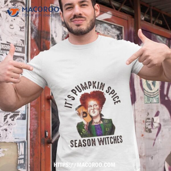 Winifred Sanderson It’s Pumpkin Spice Season Halloween Shirt