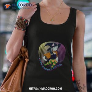 witch cat spell halloween shirt tank top 4