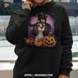 Witch Cavalier King Jack O Lantern Pumpkin Happy Halloween Shirt, Halloween Gift Ideas