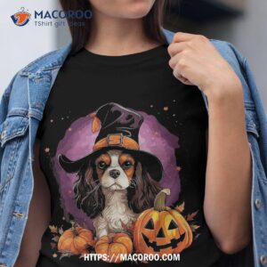 Witch Cavalier King Jack O Lantern Pumpkin Happy Halloween Shirt, Halloween Gift Ideas