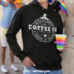 witches brew coffee co halloween witch lovers shirt hoodie