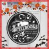 Witches, Outside Decor, Halloween Round Wooden Door Sign, Sign Decoration,hocus Pocus Spellbooks