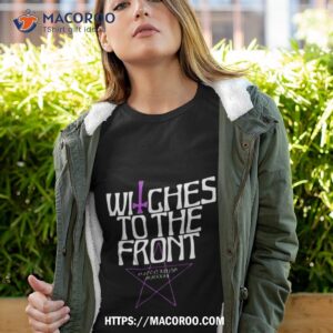 Witches To The Front Ringer Shirt