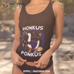 Witchy Goose Game Halloween Hocus Pocus Shirt