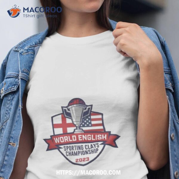 World English Sporting Championships 2023 Logo Shirt