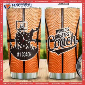 Worlds Greatest Basketball Coach Stainless Steel Tumbler