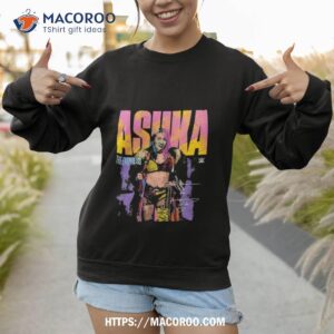 wwe shop asuka 500 level pose the empress shirt sweatshirt 1