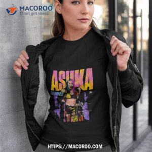 wwe shop asuka 500 level pose the empress shirt tshirt 3