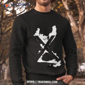 x band white icon shirt sweatshirt