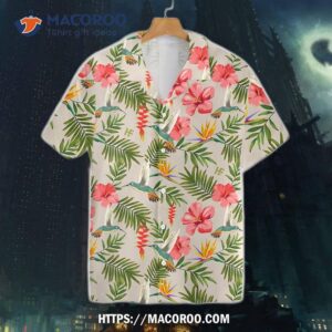 xl hummingbird tropical hawaiian shirt size 2xl 2