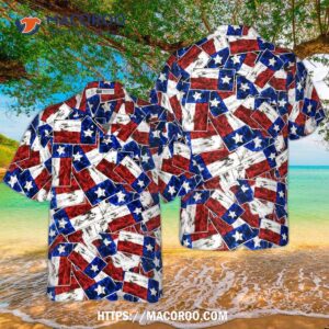 Xl  Texas-style Hawaiian Shirt, Size 3xl