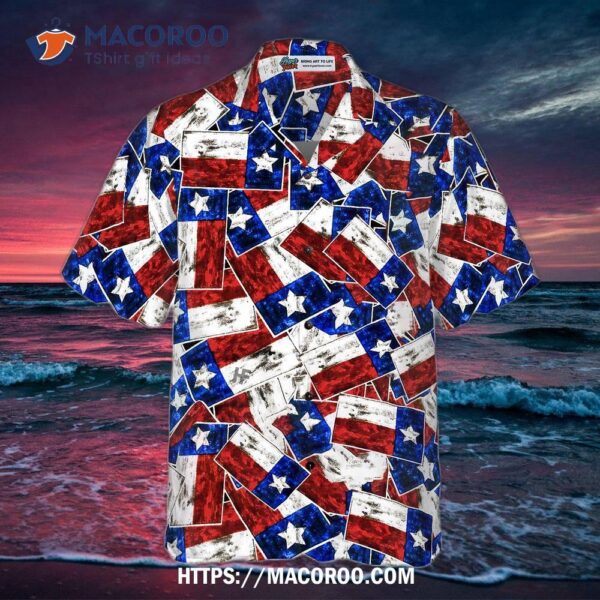 Xl  Texas-style Hawaiian Shirt, Size 3xl