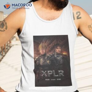 xplr august poster shirt tank top 3