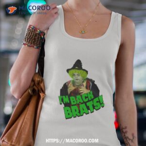 Yes Its Me Grotbags I’m Back Brats Hahahahaha Halloween Shirt