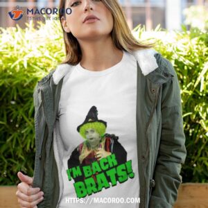 Yes Its Me Grotbags I’m Back Brats Hahahahaha Halloween Shirt