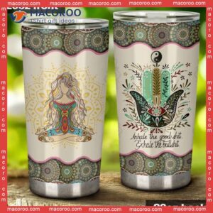 Yoga Stainless Steel Tumbler