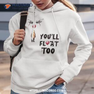 you will float too halloween horror character shirt hoodie 3