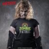 Zombie Patrol Cute Scary Skull Zombies Head Halloween Shirt, Skeleton Masks