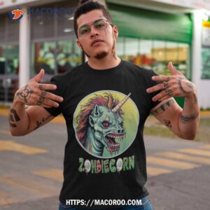 zombiecorn zombie unicorn i love brainbows punk halloween shirt skull pumpkin tshirt