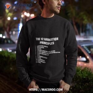 12 principles of animation shirt sweatshirt 1