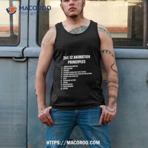 12 principles of animation shirt tank top 2