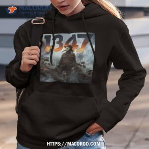 1347 plague doctor shirt hoodie 3