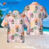 1897 Chief Petty Officer Anchor Hawaiian Shirt