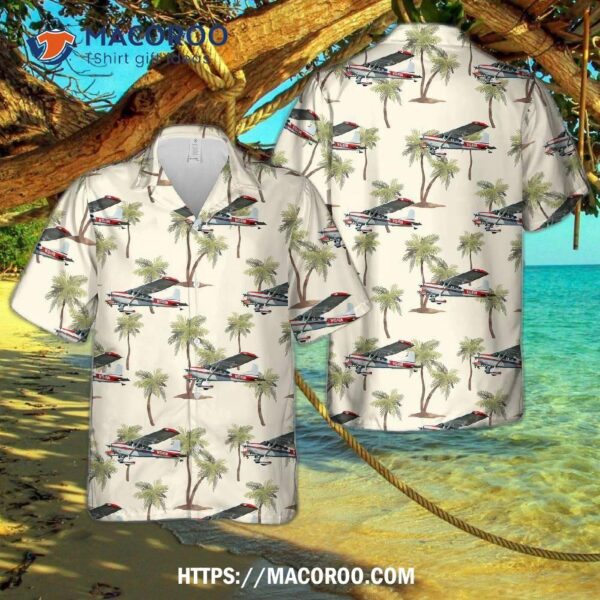 1974 Cessna A185f Skywagon 185 Hawaiian Shirt