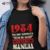 1984 Is Not An Instruction Manual Shirt