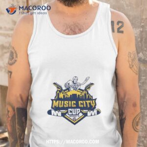 2023 music city cup nashville tn logo shirt tank top