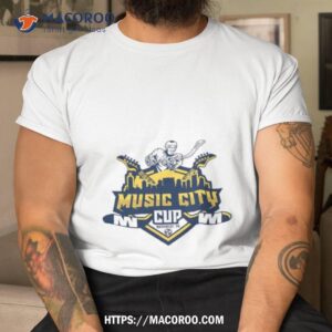 2023 Music City Cup Nashville Tn Logo Shirt