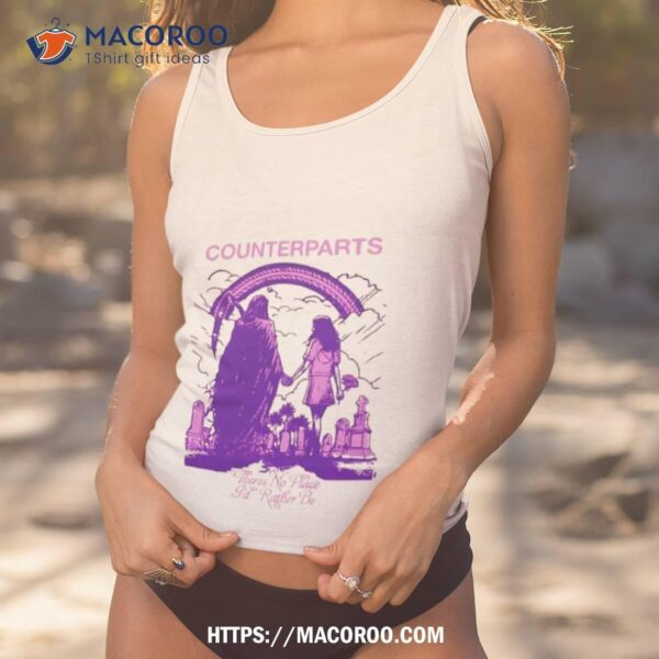 2023 Paradise And Plague Counterparts Art Design Shirt