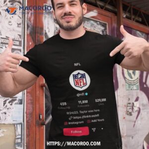 24 September 2023 Taylor Swift Was Here Nfl Funny Tiktok Profile T Shirt