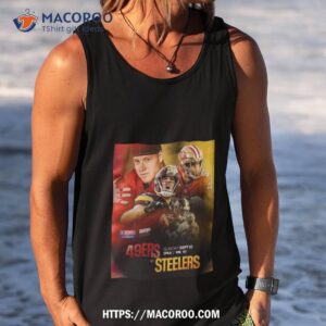 49ers at steelers 2023 nfl kickoff matchup shirt tank top